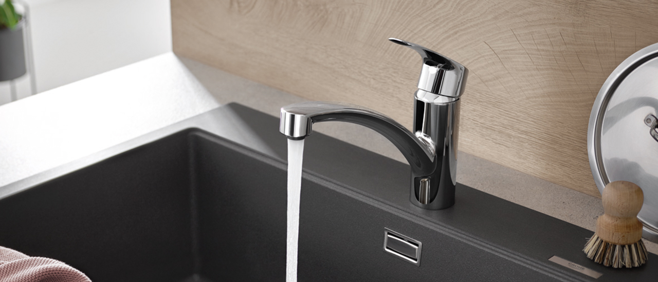 売れ筋アイテムラン GROHE グローエ シングルレバー洗面混合栓 引棒なし 洗面用水栓