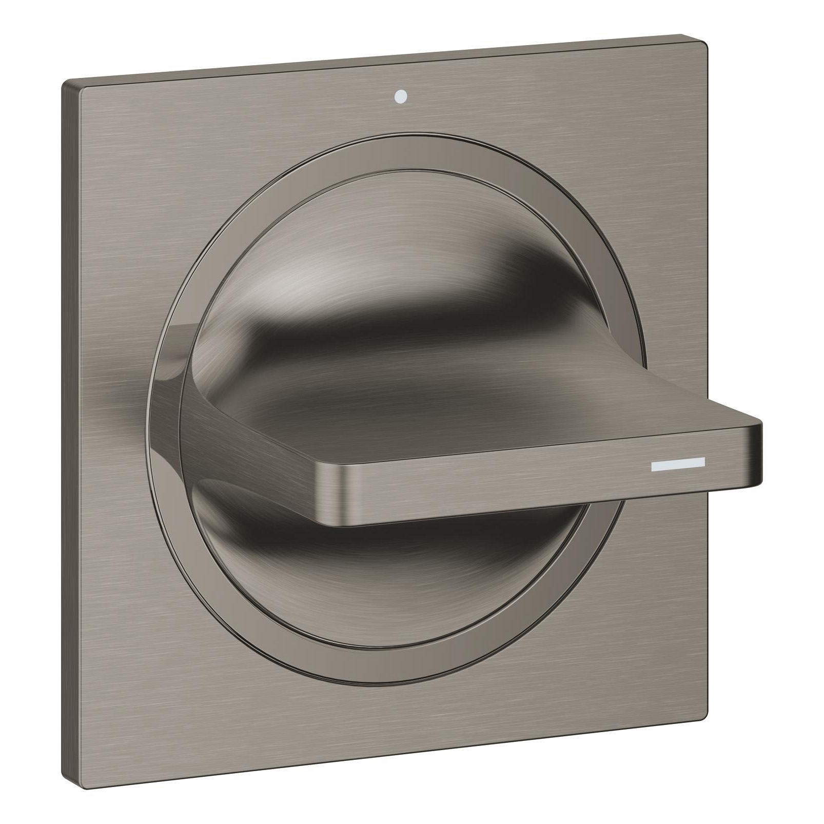 埋込ストップバルブ 化粧部 ブラッシュドハードグラファイト