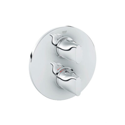 サーモスタットシャワー埋込混合栓　化粧部