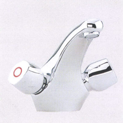 1穴洗面混合栓1/2″