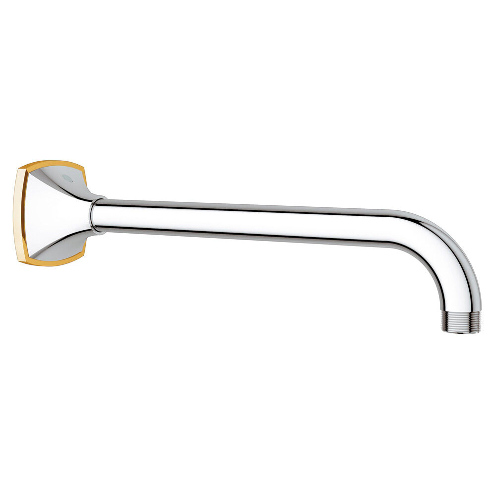 シャワーアーム クロームxゴールド｜製品情報｜GROHE(グローエ