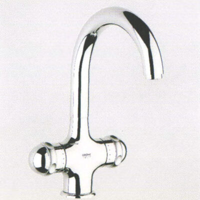 1穴キッチン混合栓1/2″