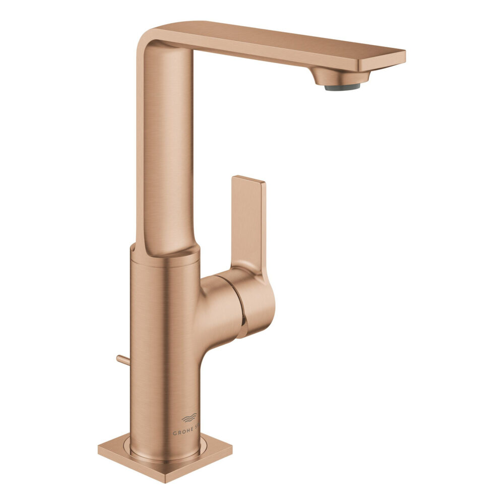 GROHE シングルレバー洗面混合栓 ポップアップ排水金具セット 洗面器用 ポップアップ排水金具1 1/4” (アンダーカウンター用・テール