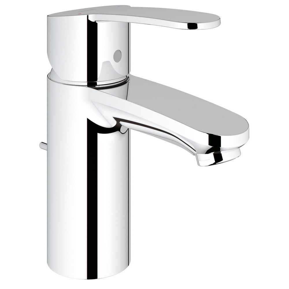 GROHE[グローエ] 【JP 3617 02】ユーロスマートコスモポリタン シングルレバー洗面混合栓 コールドスタート仕様(引棒付) 寒冷地仕様 洗面 用水栓