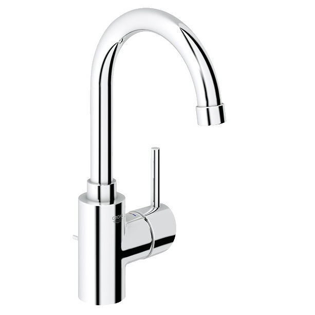 シングルレバー洗面混合栓（引棒付）