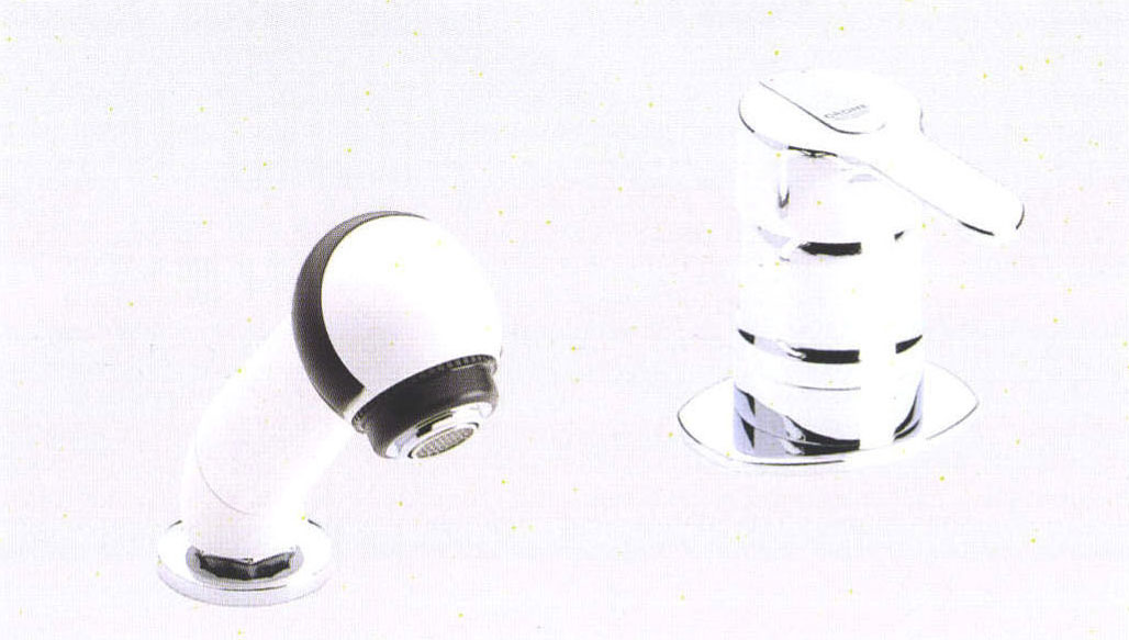 洗髪・洗面混合栓1/2″