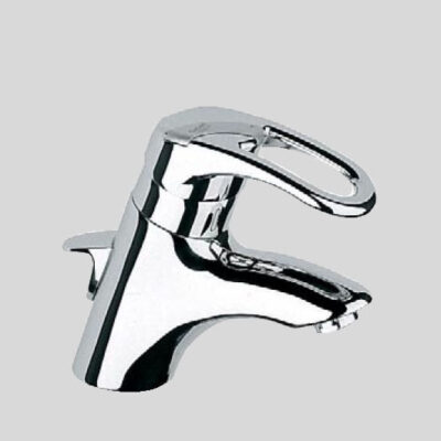 シングルレバー洗面混合栓1/2″