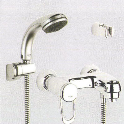 シングルレバーバスシャワー混合栓1/2″