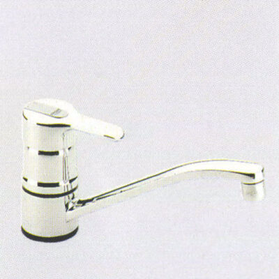 シングルレバーキッチン混合栓1/2″