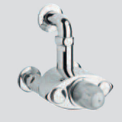 大型サーモスタット混合栓1″ 壁取付仕様