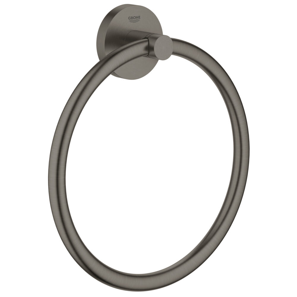 タオルリング（ブラッシュドハードグラファイト）｜製品情報｜GROHE