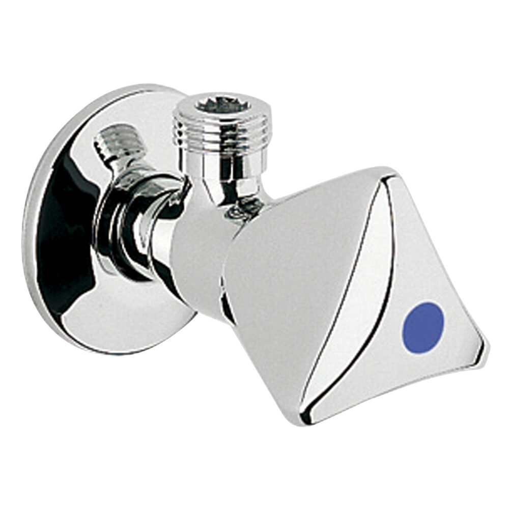 アングルバルブ 1/2” マーク青｜製品情報｜GROHE(グローエ