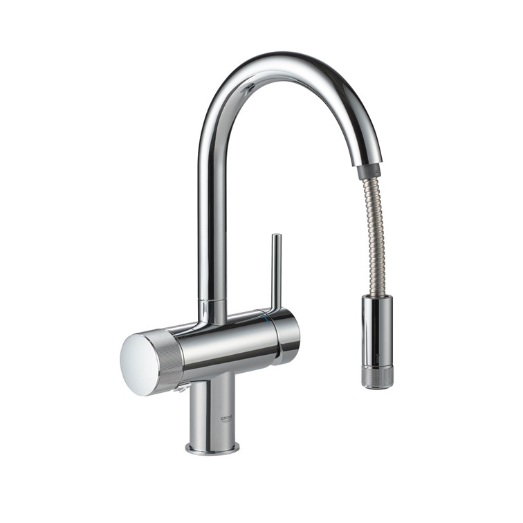 浄水器一体型シングルレバーキッチン混合栓｜製品情報｜GROHE(グローエ