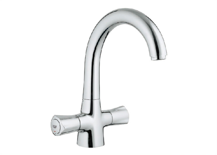 一番の贈り物 アクアマーケット 2号店 送料無料 グローエ GROHE JP 2278 01 ATRIO アトリオ 2ハンドル洗面混合栓  据置き洗面器用 引棒無