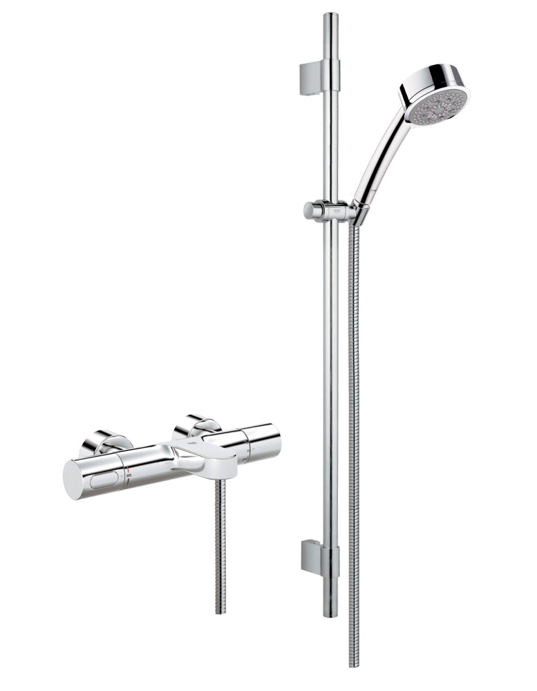 GROHE GROHTHERM COMFORT サーモスタットバス・シャワー混合栓 寒冷地仕様 GBGB147TXC-2 グローエ - 3