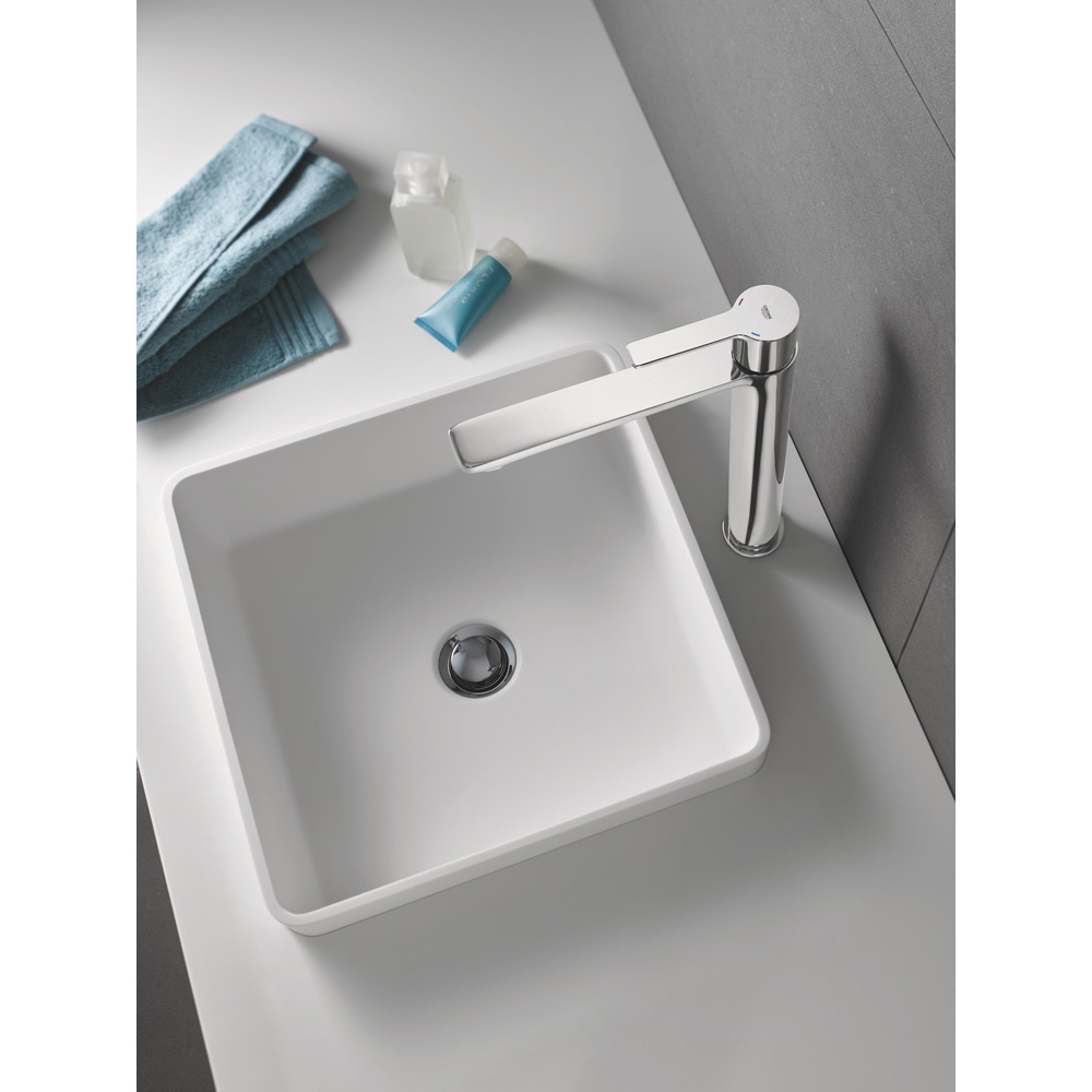 GROHE LINEARE シングルレバー洗面混合栓(引棒付) JP303301 洗面水栓 浴室水栓 グローエ - 4